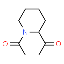 Piperidine, 1,2-diacetyl- (9CI)结构式