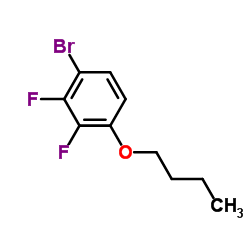 1-Bromo-4-butoxy-2,3-difluorobenzene structure