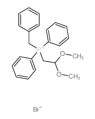 Phosphonium,(2,2-dimethoxyethyl)diphenyl(phenylmethyl)-, bromide (1:1) picture