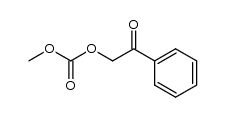 carbonic acid methyl ester 2-oxo-2-phenyl-ethyl ester Structure