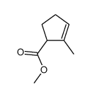 methyl 2-methylcyclopent-2-ene-1-carboxylate结构式