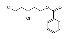 3,5-dichloropentyl benzoate结构式