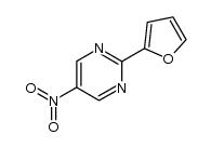 2-furan-2-yl-5-nitro-pyrimidine结构式