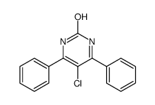 5-Chloro-4,6-diphenylpyrimidin-2(1H)-one结构式