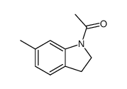 1-(6-METHYLINDOLIN-1-YL)ETHANONE结构式