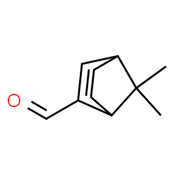 Bicyclo[2.2.1]hept-2-ene-2-carboxaldehyde, 7,7-dimethyl- (9CI) Structure