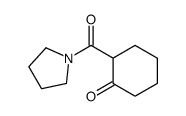 2-(pyrrolidine-1-carbonyl)cyclohexan-1-one Structure