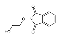 2-(2-hydroxyethoxy)isoindole-1,3-dione Structure