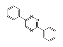 3,6-Diphenyl-1,2,4-triazine Structure
