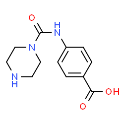 Benzoic acid, 4-[(1-piperazinylcarbonyl)amino]- (9CI) picture
