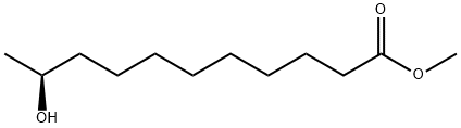 (+)-10-Hydroxyundecanoic acid methyl ester Structure