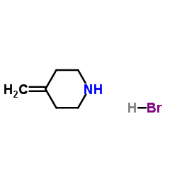4-Methylenepiperidine hydrobromide (1:1) Structure