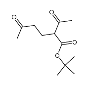 tert-butyl 2-acetyl-5-oxohexanoate结构式