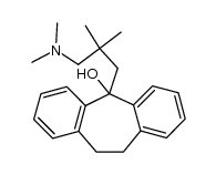 5-Hydroxy-5-[3-dimethylamino-2,2-dimethyl-propyl]-dibenzo[a,d][1,4]cycloheptadien Structure