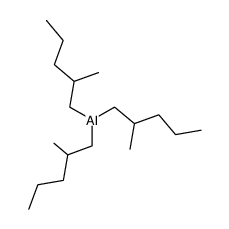 tris(2-methylpentyl)aluminium结构式