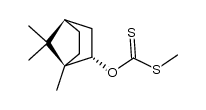 (+)-dithiocarbonic acid S-methyl ester-O-((1R)-bornyl ester) Structure