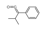 3-methyl-2-phenyl-but-1-en-1-one Structure