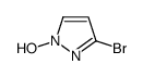 1H-Pyrazole,3-bromo-1-hydroxy-(9CI)结构式