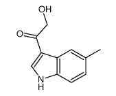 2-hydroxy-1-(5-methyl-1H-indol-3-yl)ethanone Structure