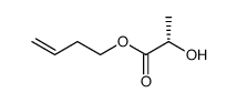 (S)-3-butenyl lactate结构式