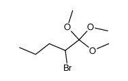 trimethyl ortho-2-bromopentanoate Structure