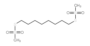 1,8-bis(methylsulfonylsulfanyl)octane structure