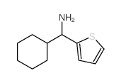 1-cyclohexyl-1-(2-thienyl)methanamine hydrochloride structure