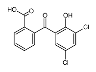 2-(3,5-dichloro-2-hydroxy-benzoyl)-benzoic acid Structure