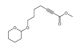 methyl 7-(oxan-2-yloxy)hept-2-ynoate Structure