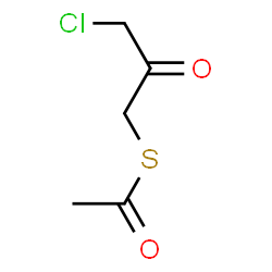 Ethanethioic acid,S-(3-chloro-2-oxopropyl) ester结构式