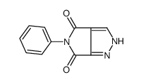 5-phenyl-1H-pyrrolo[3,4-c]pyrazole-4,6-dione Structure