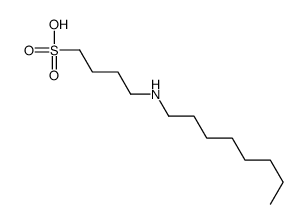 4-(octylamino)butane-1-sulfonic acid Structure