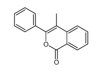 4-methyl-3-phenylisochromen-1-one Structure