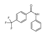 N-phenyl-4-(trifluoromethyl)benzamide结构式