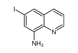 6-iodoquinolin-8-amine structure