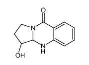 3-hydroxy-2,3,3a,4-tetrahydro-1H-pyrrolo[2,1-b]quinazolin-9-one Structure