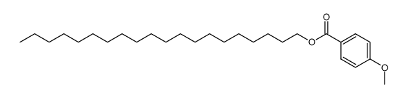 4-Methoxybenzoic acid icosyl ester Structure