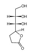 2,3-dideoxy-L-arabino-heptono-1,4-lactone Structure