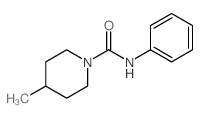 4-methyl-N-phenyl-piperidine-1-carboxamide Structure