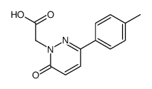 2-[3-(4-methylphenyl)-6-oxopyridazin-1-yl]acetic acid结构式