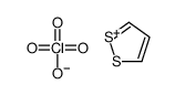 dithiol-1-ium,perchlorate Structure