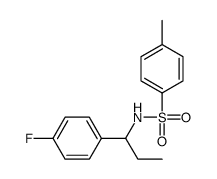 N-[1-(4-fluorophenyl)propyl]-4-methylbenzenesulfonamide Structure