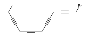 1-Bromo-2,5,8,11-tetradecatetrayne结构式