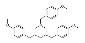 1,3,5-tris[(4-methoxyphenyl)methyl]-1,3,5-triazinane Structure