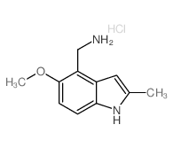 (5-methoxy-2-methyl-1H-indol-4-yl)methanamine picture