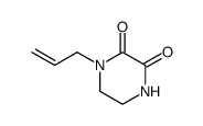 2,3-Piperazinedione,1-(2-propenyl)- (9CI) structure