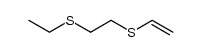 (2-ethylsulfanyl-ethylsulfanyl)-ethene结构式