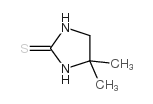 4,4-DIMETHYL-2-IMIDAZOLIDINETHIONE Structure