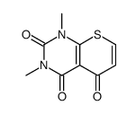1,3-dimethylthiopyrano[2,3-d]pyrimidine-2,4,5-trione结构式