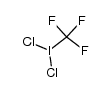 dichloro-trifluoromethyl-λ3-iodane结构式